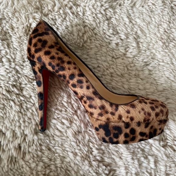 Christian Louboutin Leopard Heels - Picture 7 of 10